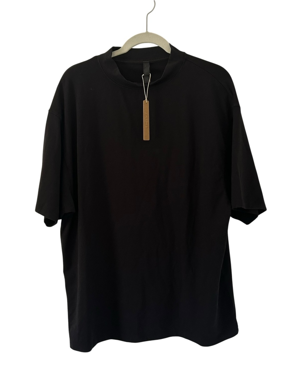 NEW SKIMS Jersey Lounge Relaxed Mockneck Top Shirt Casual Mens Unisex Size Small